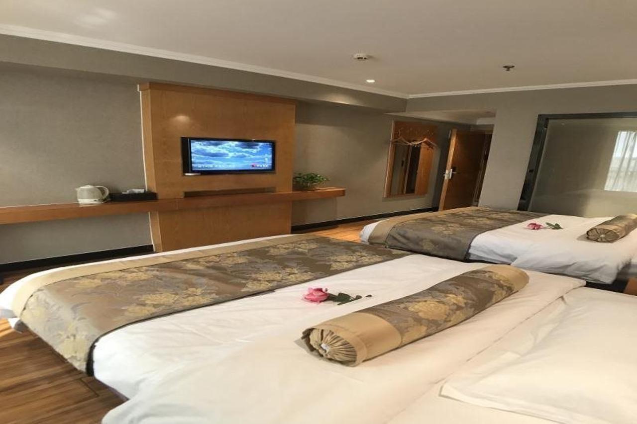 Greentree Inn Jiangsu Wuxi Jiangyin Zhouzhuang Shiji Avenue Business Hotel Exterior foto
